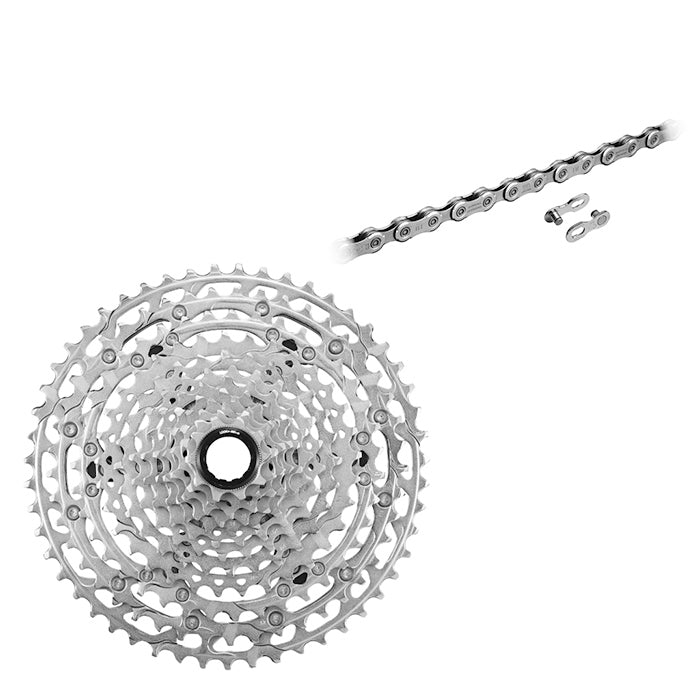 1 x 12 Speed SHIMANO DEORE 12 SPEED CS M6100 CASSETTE SPROCKET and CN-M6100 Bike Chain