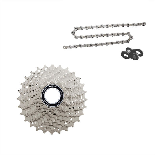 1x11 Speed Shimano 105 CS R7000 Cassette Sprocket and CN HG601