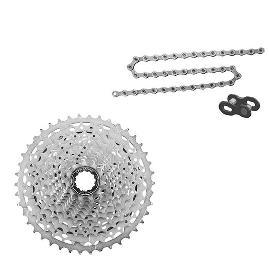 1x11 Speed SHIMANO DRORE CS M5100 Cassette Sprocket 11 Speed 11-51T and CN HG601 11 speed Road Chain 116 link