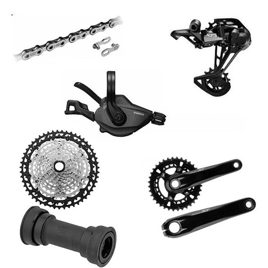 1x12 Speed SHIMANO DEORE XT M8100 Series Groupset (6 Pcs)