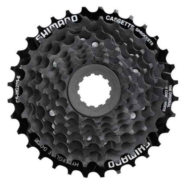 SHIMANO HG200 8 Speed Black MTB Cassette Sprocket